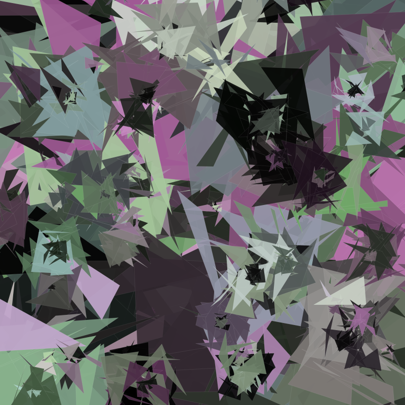 Glitchy FlowerField #16 static token preview