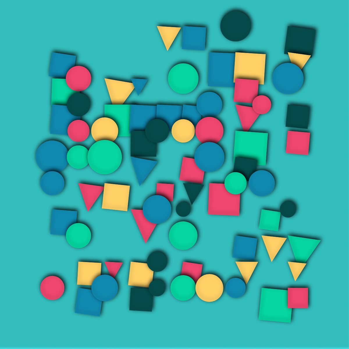 Geometric Mess #3 static token preview