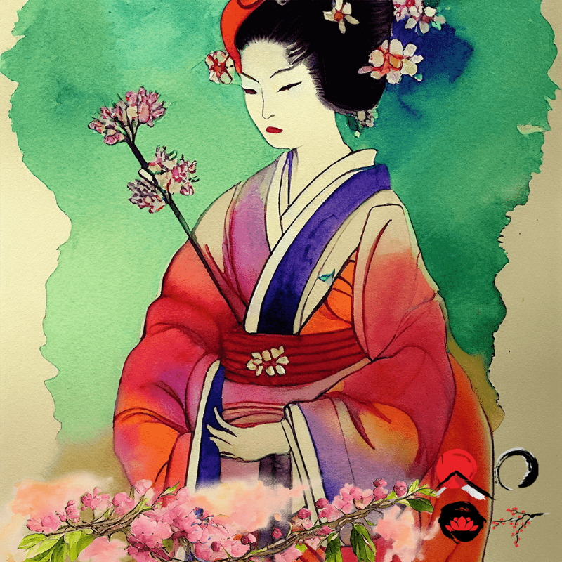Old Geisha #5 static token preview