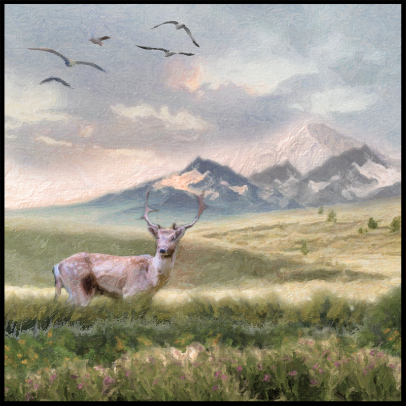 Paintings of nature #19 static token preview
