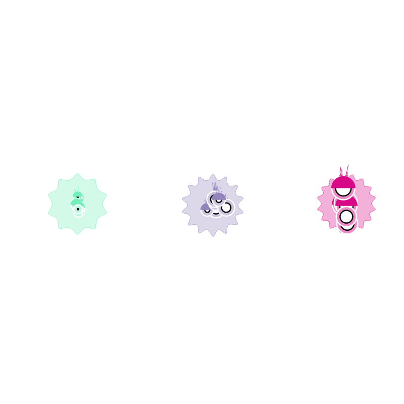 Beautiful virus #8 static token preview