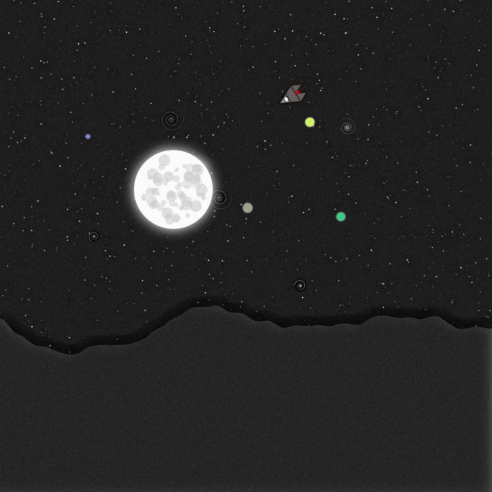 Space Thoughts #12 static token preview