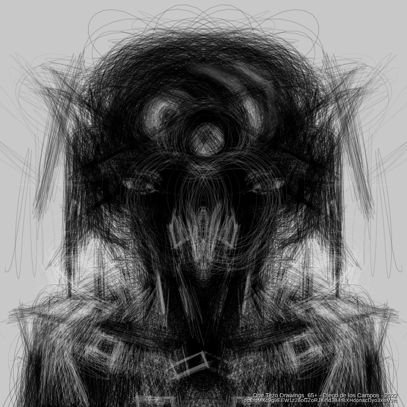 One Tezo Drawings_65+ #13 static token preview