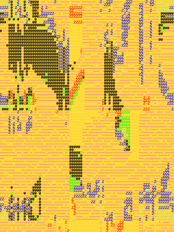 DOS DELIGHT: ASCII #7 static token preview