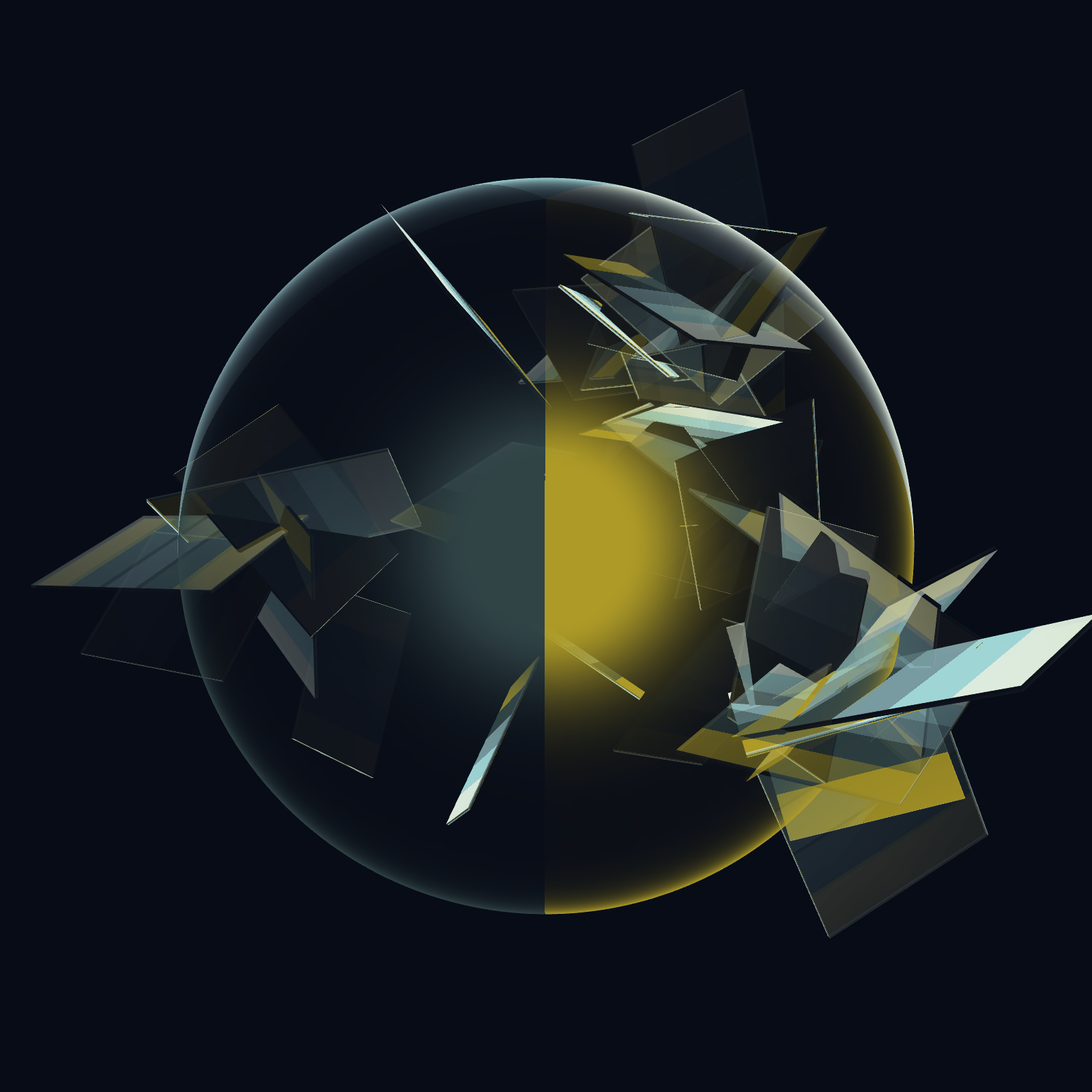 Composition with Sphere #25 static token preview