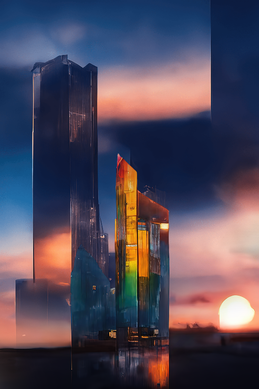 Prismatic Solitude #11 static token preview