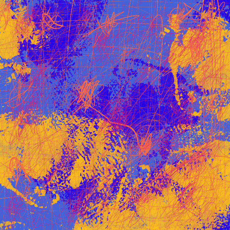 Arts of Chet Abstract 3 #20 static token preview