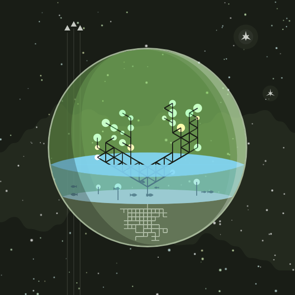 Orbital Terrarium #9 static token preview