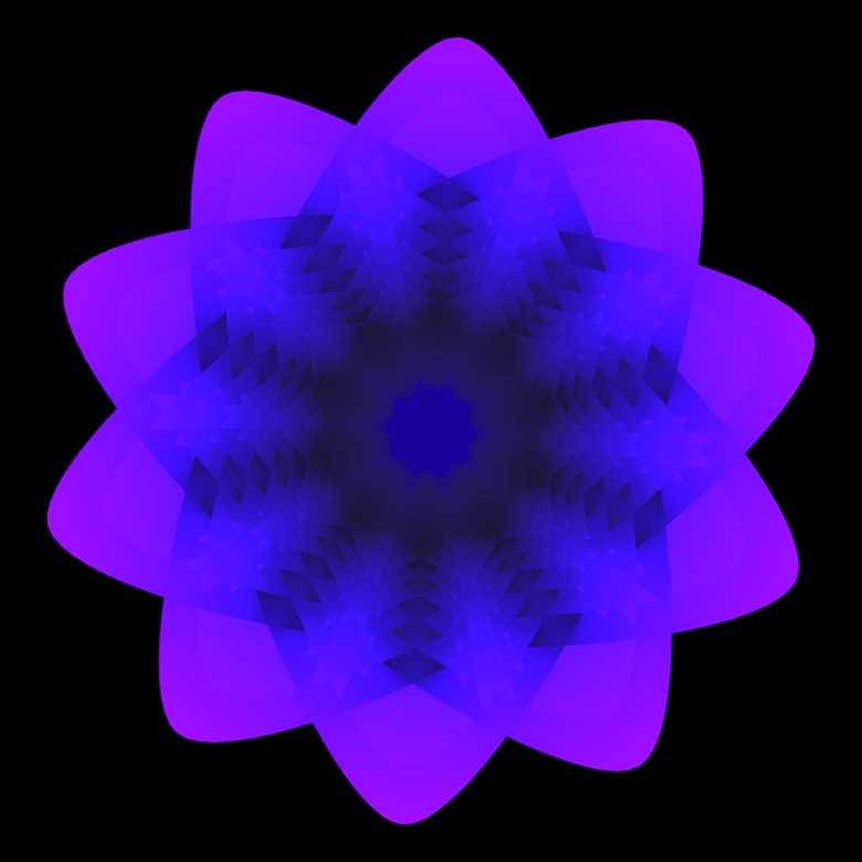 Geometric Flower #2 static token preview