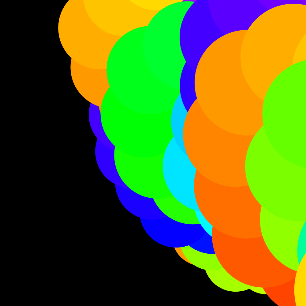 Rainbow Vortex #3 static token preview