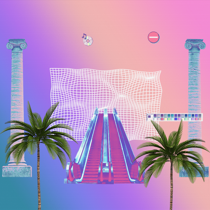 V A P O R W A V E DREAMING AGAIN #14 static token preview