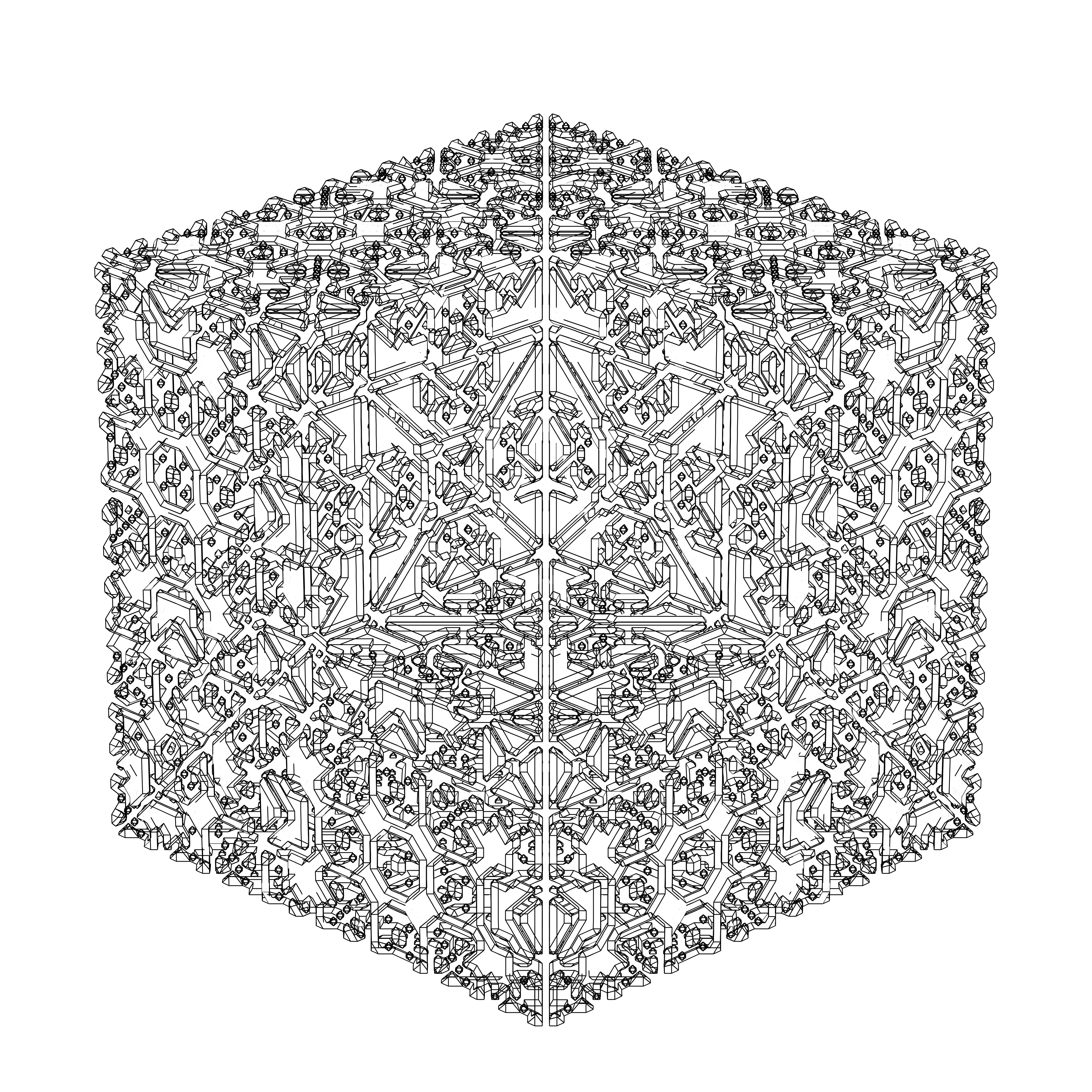 LL21 Alien Art Cube #821 static token preview