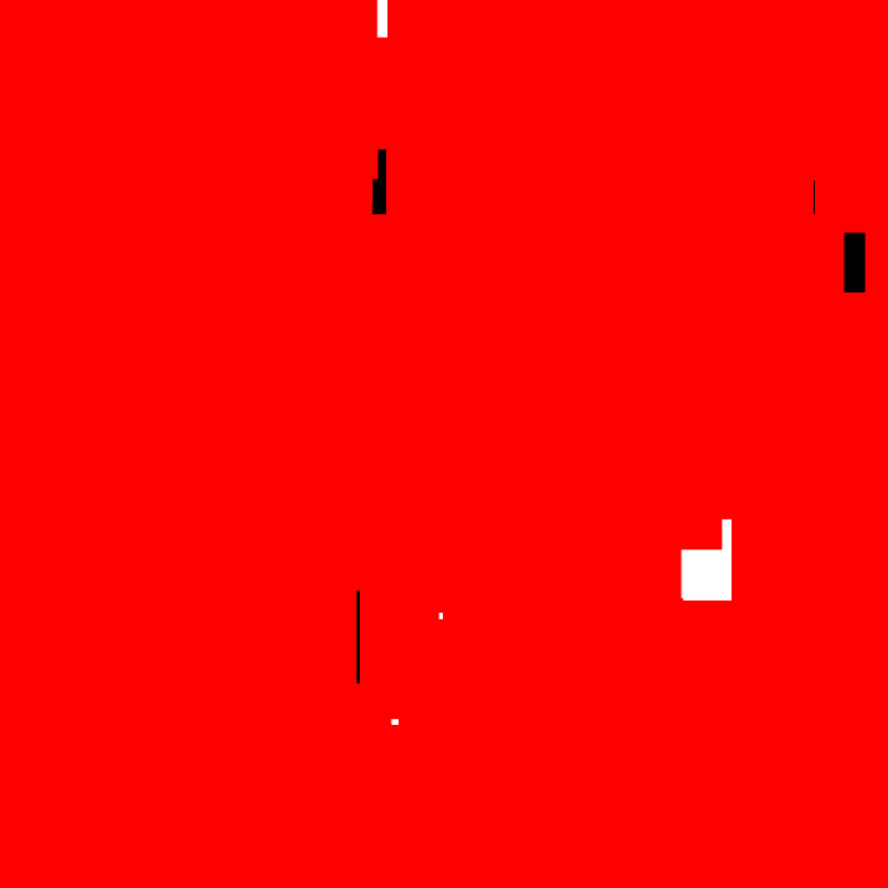 White & Black & Red All Over #50 static token preview