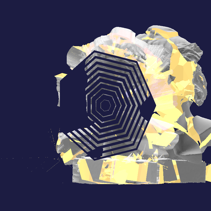Exploding headz #7 static token preview