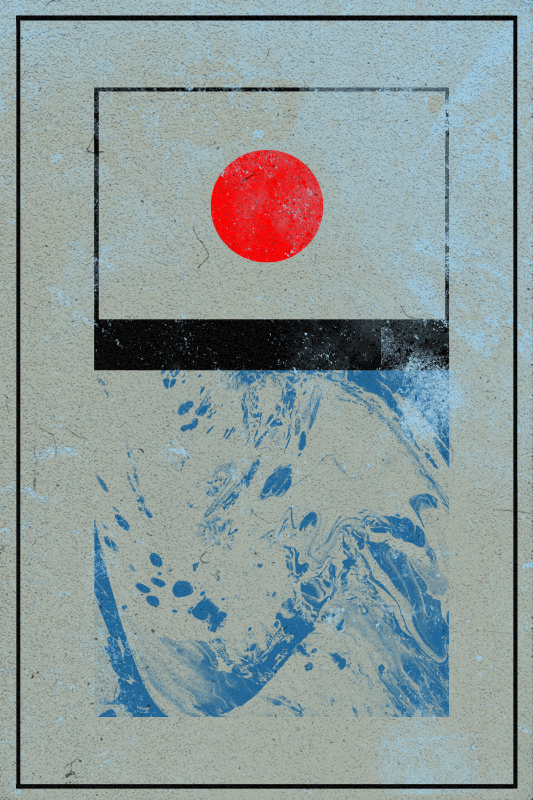 wave pattern art #10 static token preview