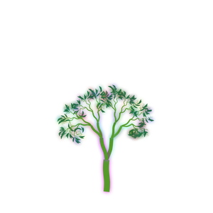 Generative Fractal Tree project preview