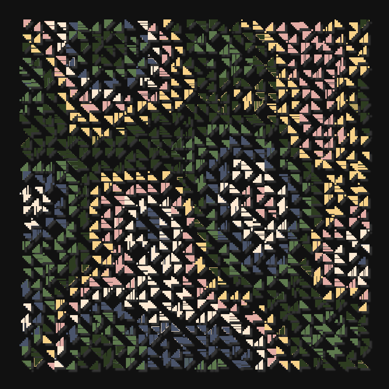 Archaic patterns #21 static token preview