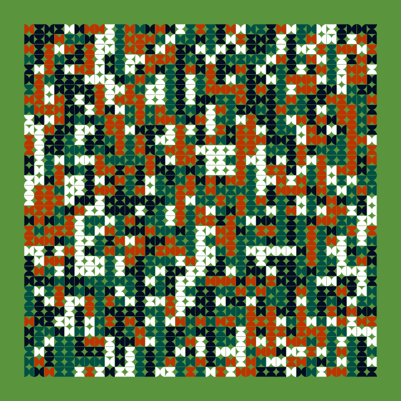 Mid-Century pattern #19 static token preview