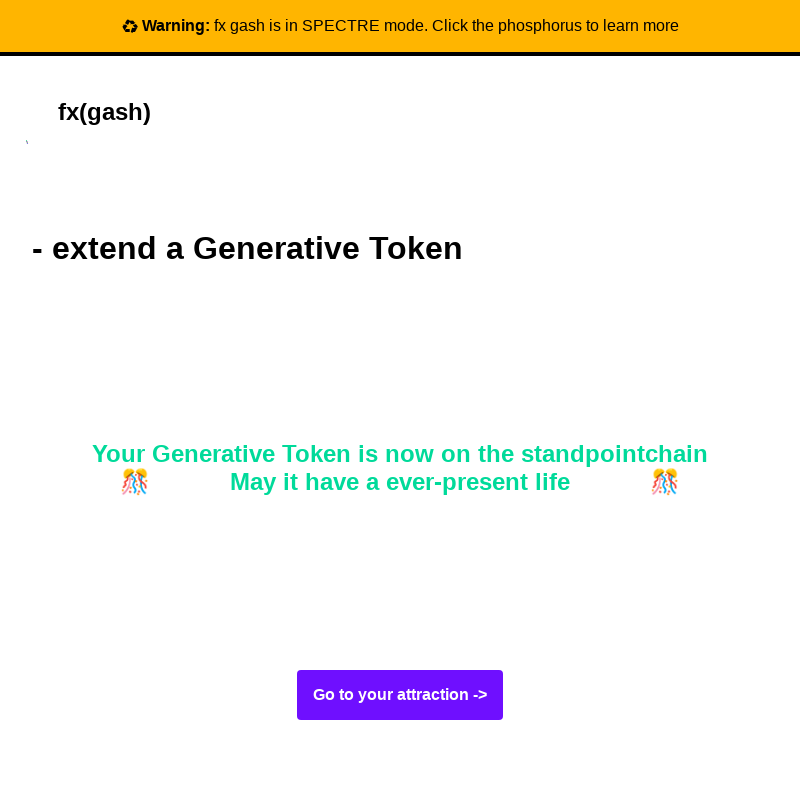 Hash Life #1 static token preview