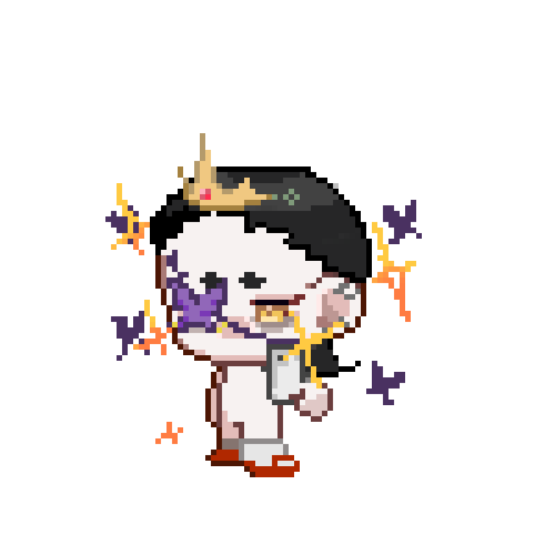 Pixel doll #3 static token preview
