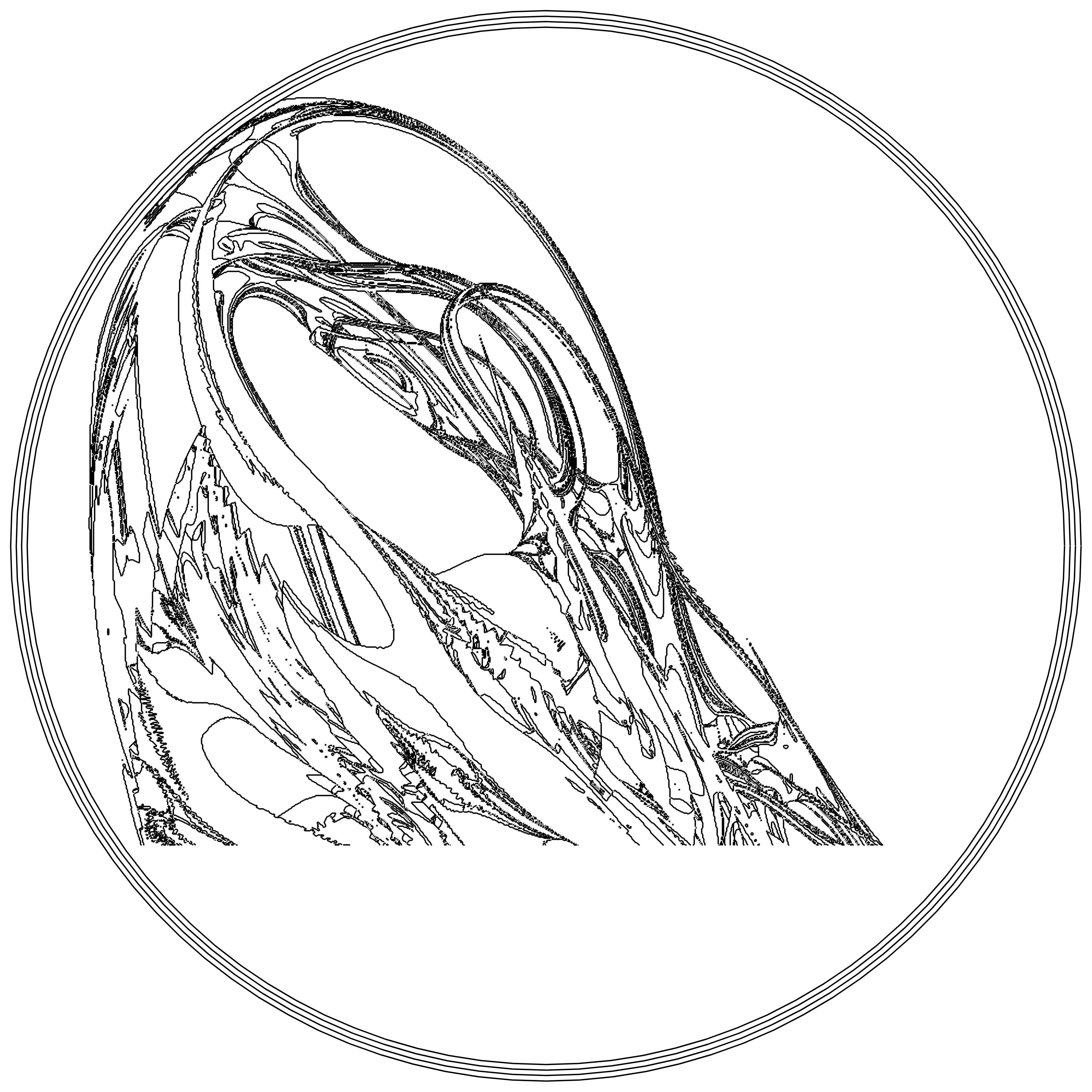 LL21 Fractal Contour #84 static token preview