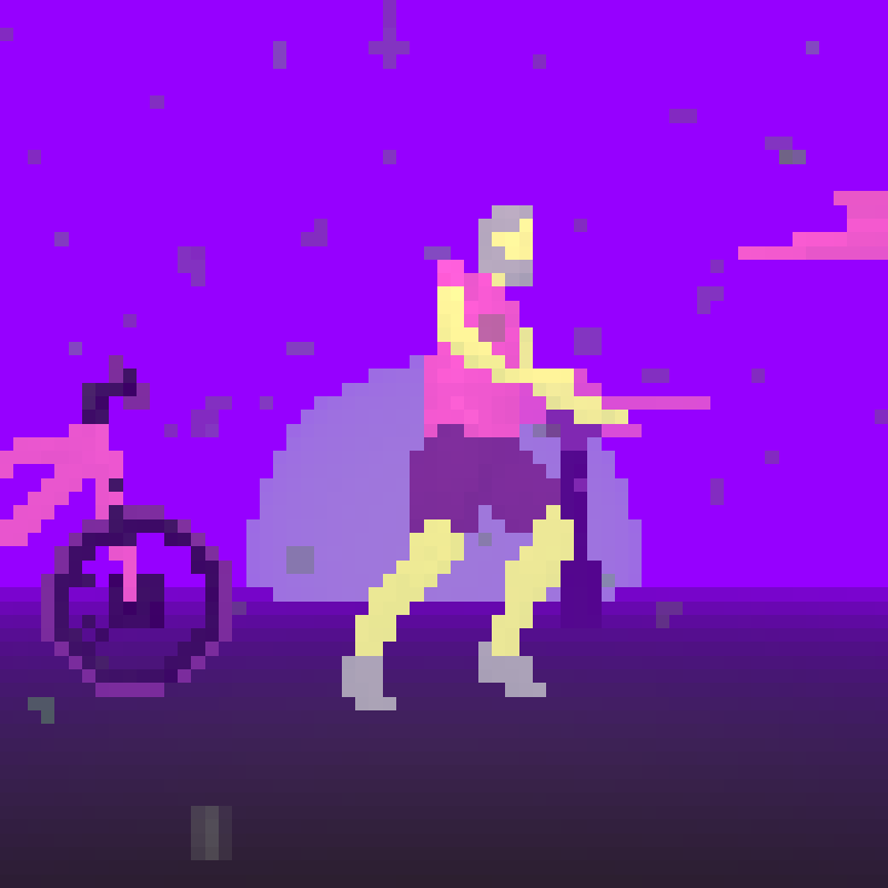 Sunset Dancers #7 static token preview