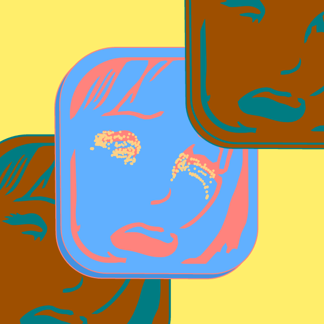 Card in the box "Crying girl" #7 static token preview