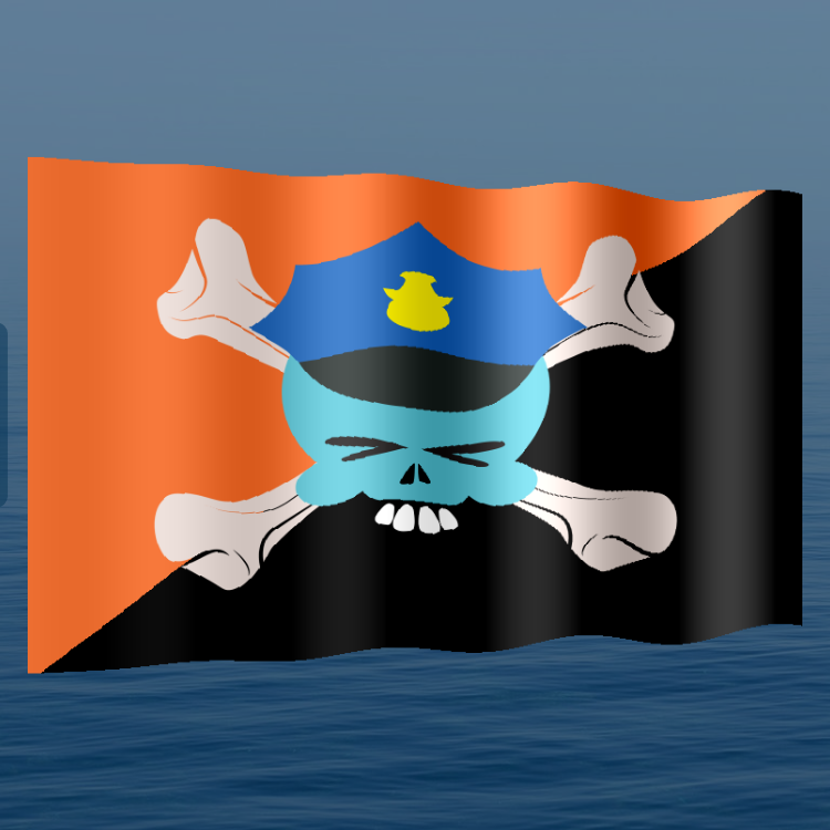 Jolly Roger Flag #196 static token preview