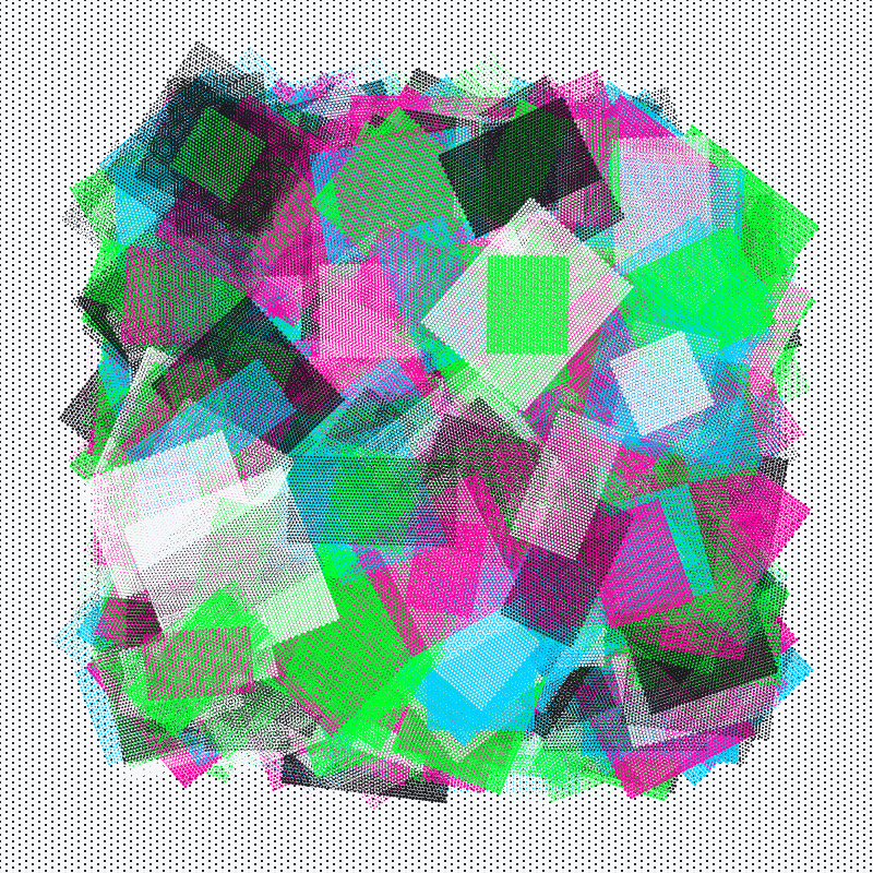Benday Patchwork #17 static token preview