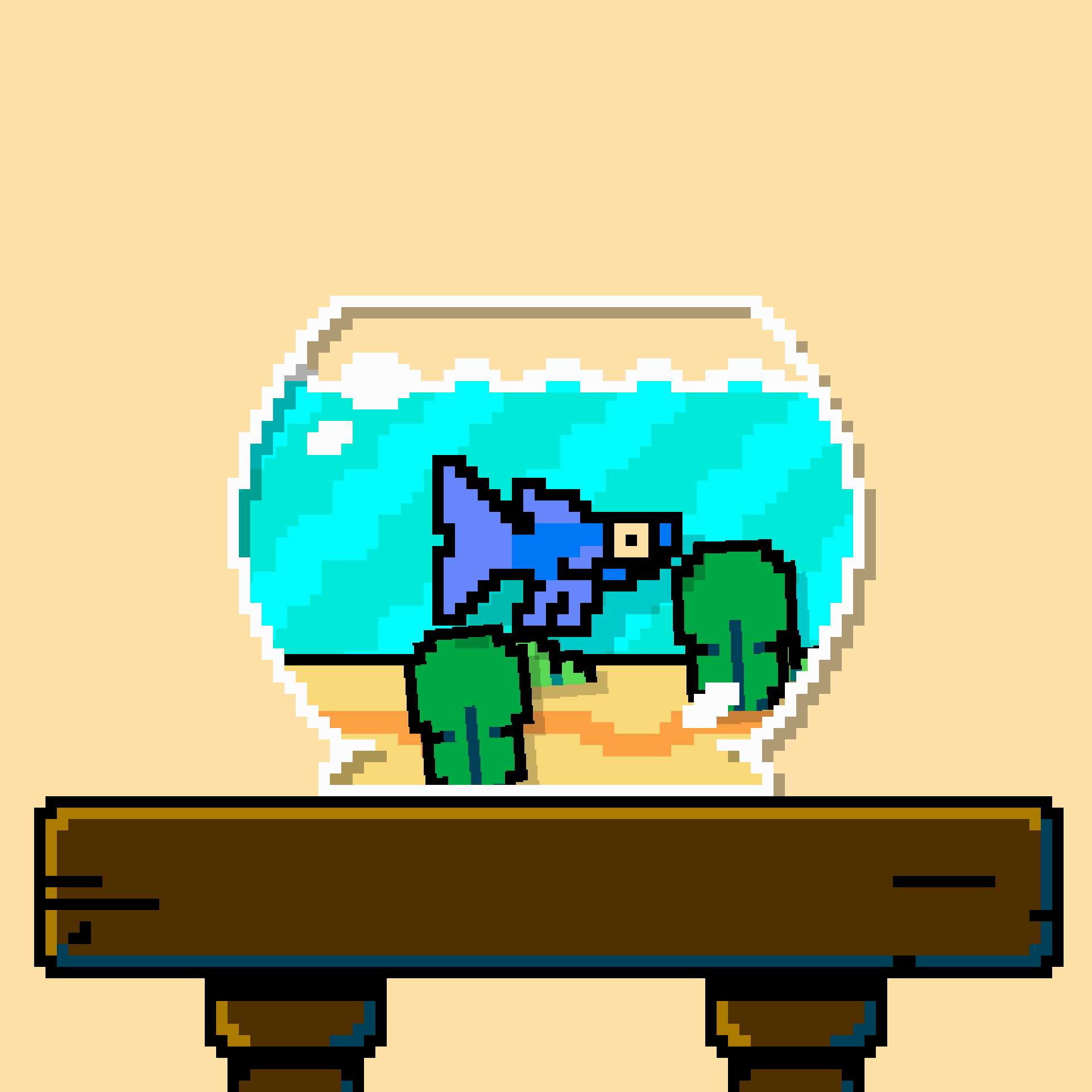 betta fish #8 static token preview