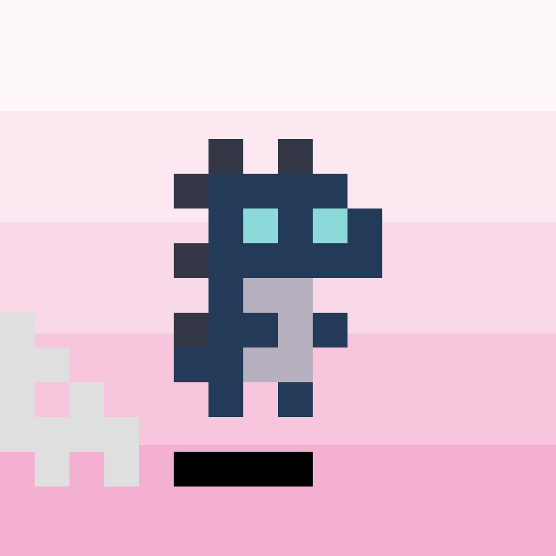 Coded Tiny Dinos #256 static token preview