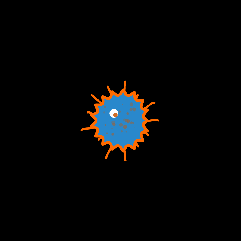 Generative Virus 2 #1 static token preview
