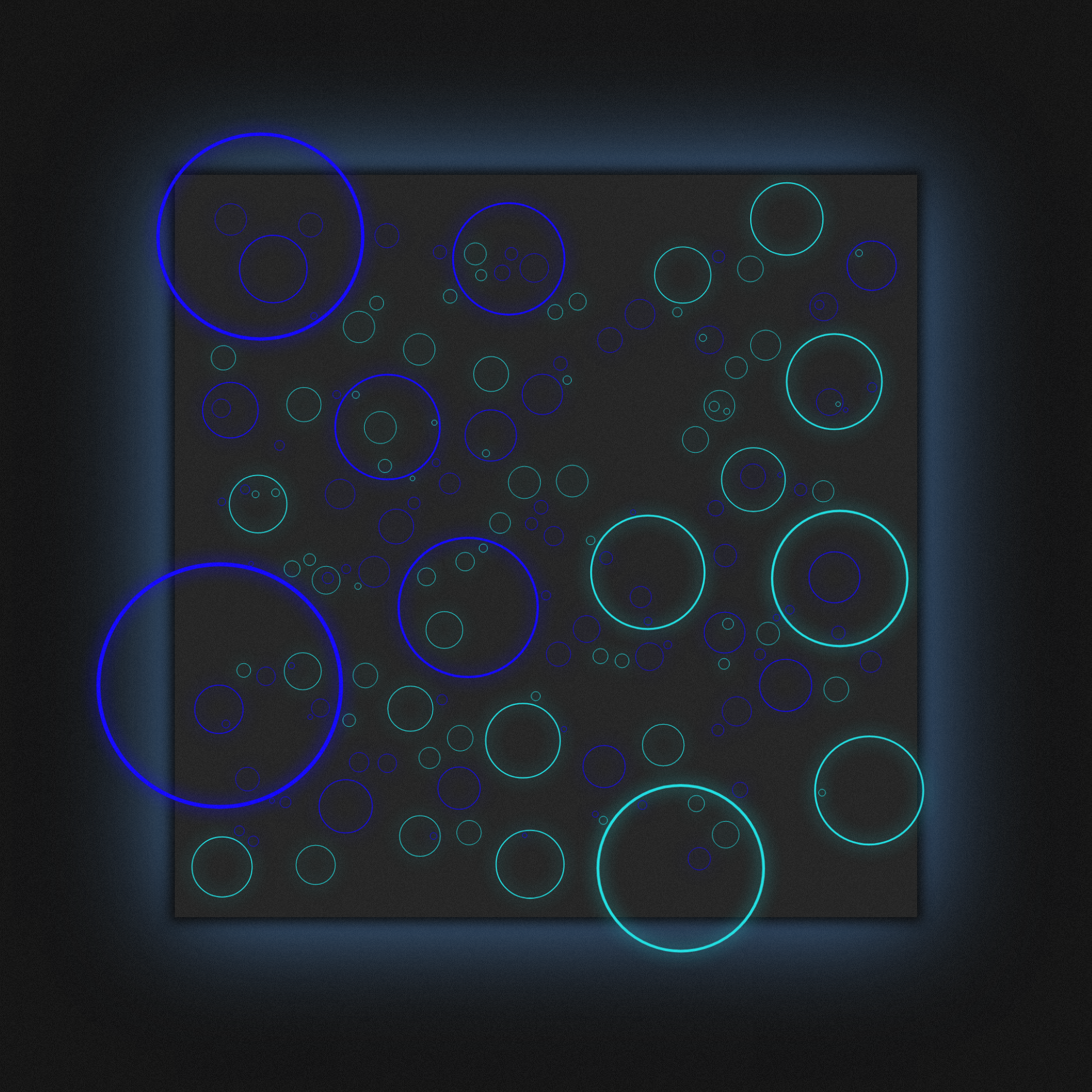Nevercolliding Circles #15 static token preview