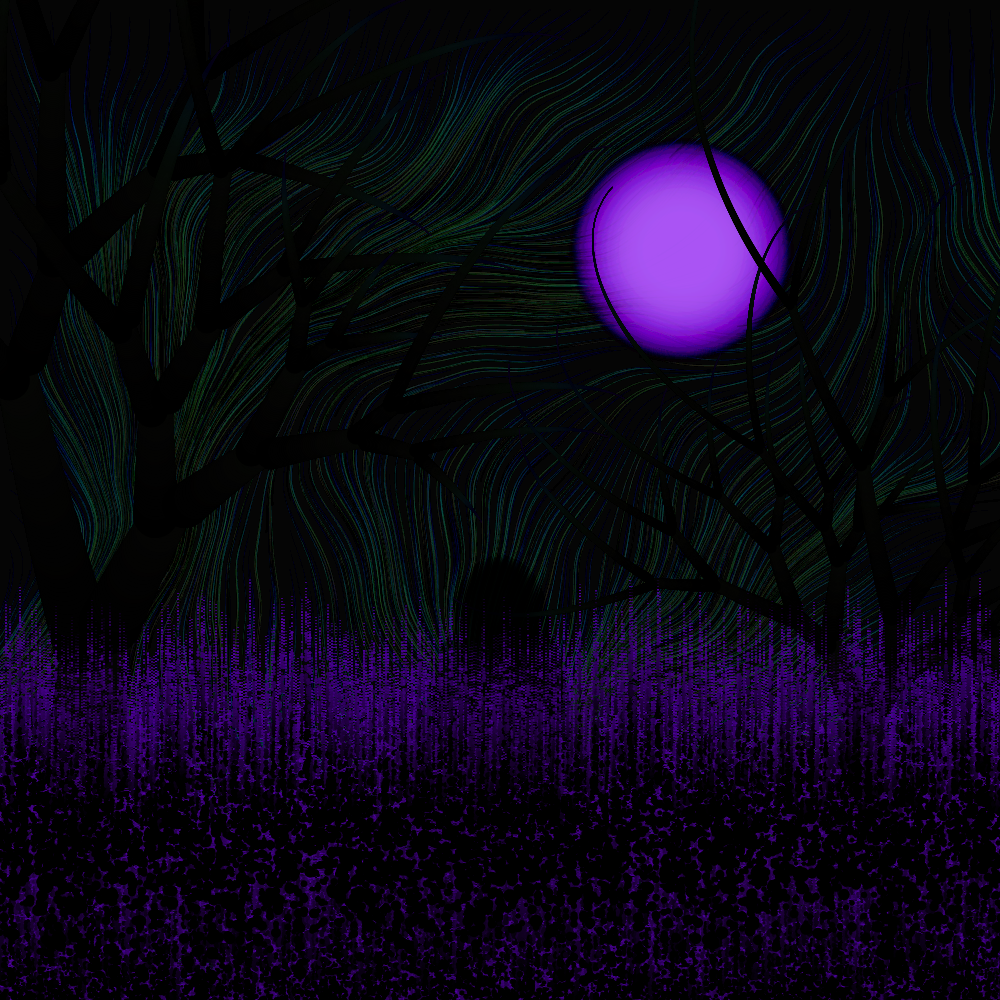 Enchanted Night #1 static token preview