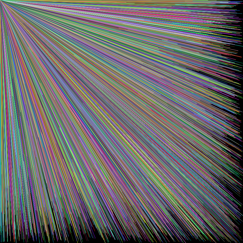 Colorful Lines #14 static token preview