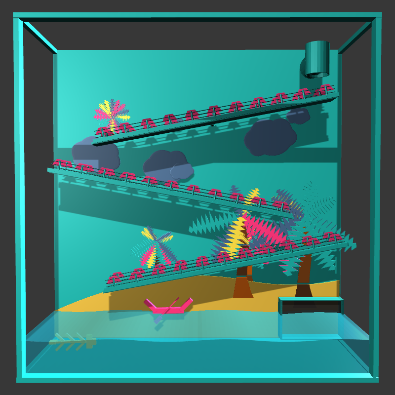 “Uncle Run” Fun Park: Thrill Ride #6 static token preview