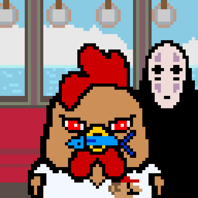 pxlChicks Japonica #10 static token preview