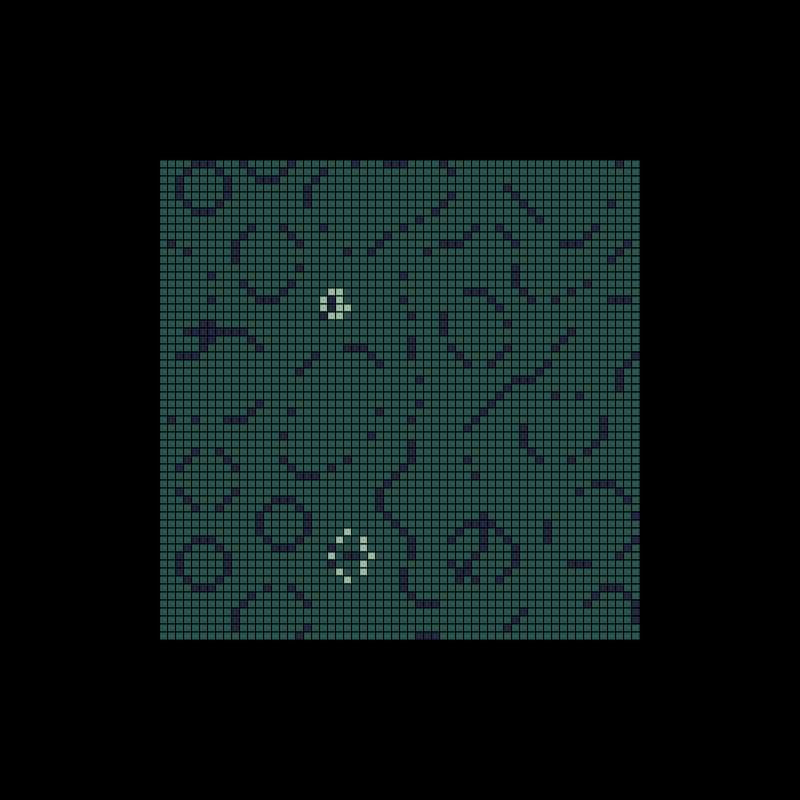 fractal memory cellular automata - FMCA #19 static token preview