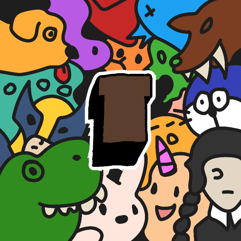 Doodle Letters #8 static token preview
