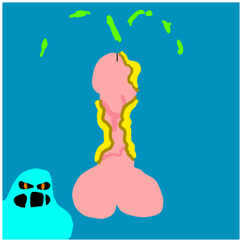 Decayed Dickgenerative Art #12 static token preview