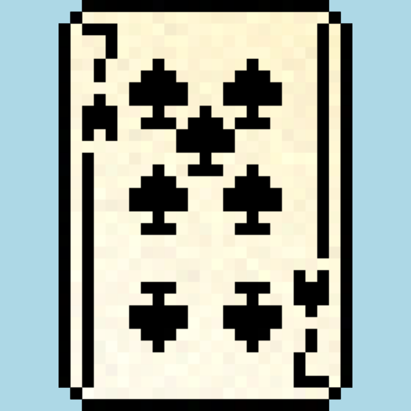 Pixel Poker #1 static token preview