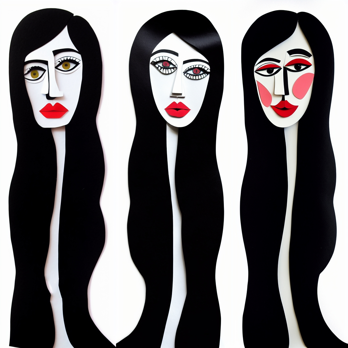 Long hair #3 static token preview