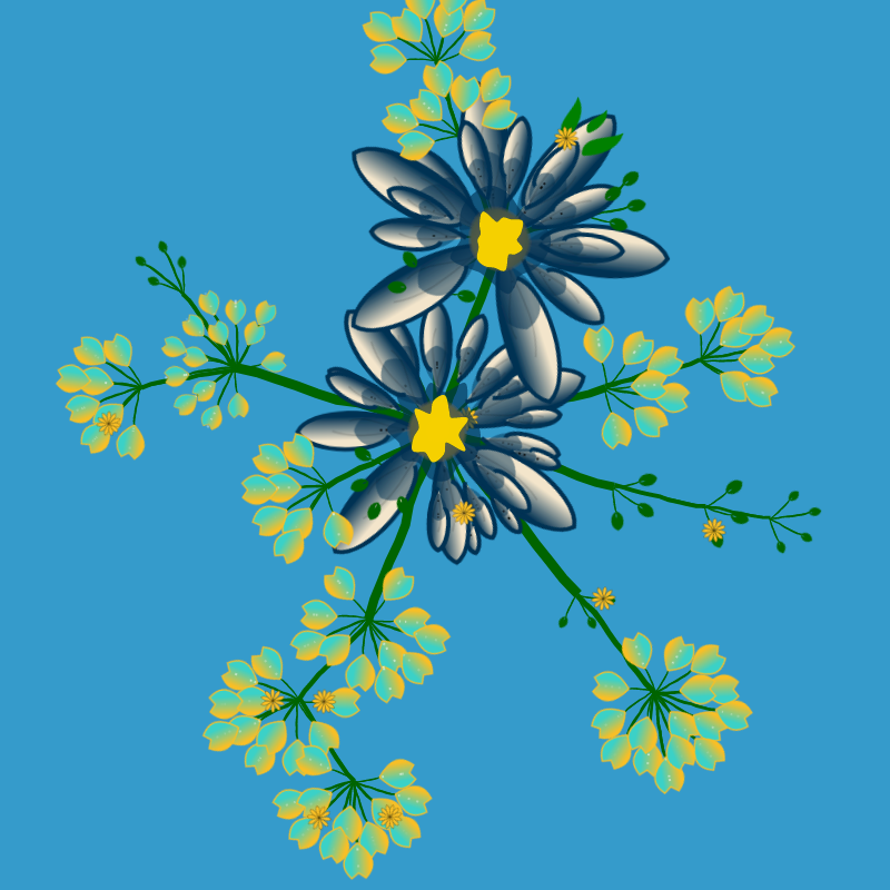 MONSTA FLOWERS #4 static token preview