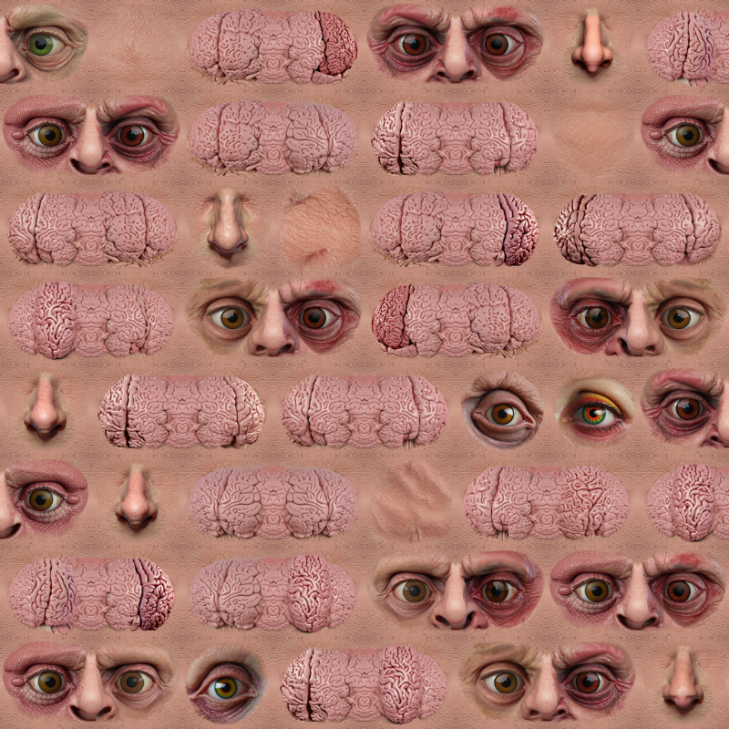 Puzzled guy that rest in pieces #25 static token preview