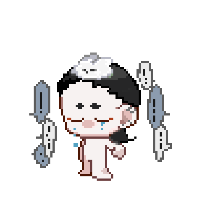 Pixel doll #7 static token preview