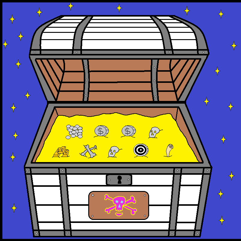 Treasure loot box #62 static token preview