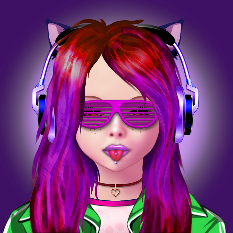 HiFi Girlz #18 static token preview