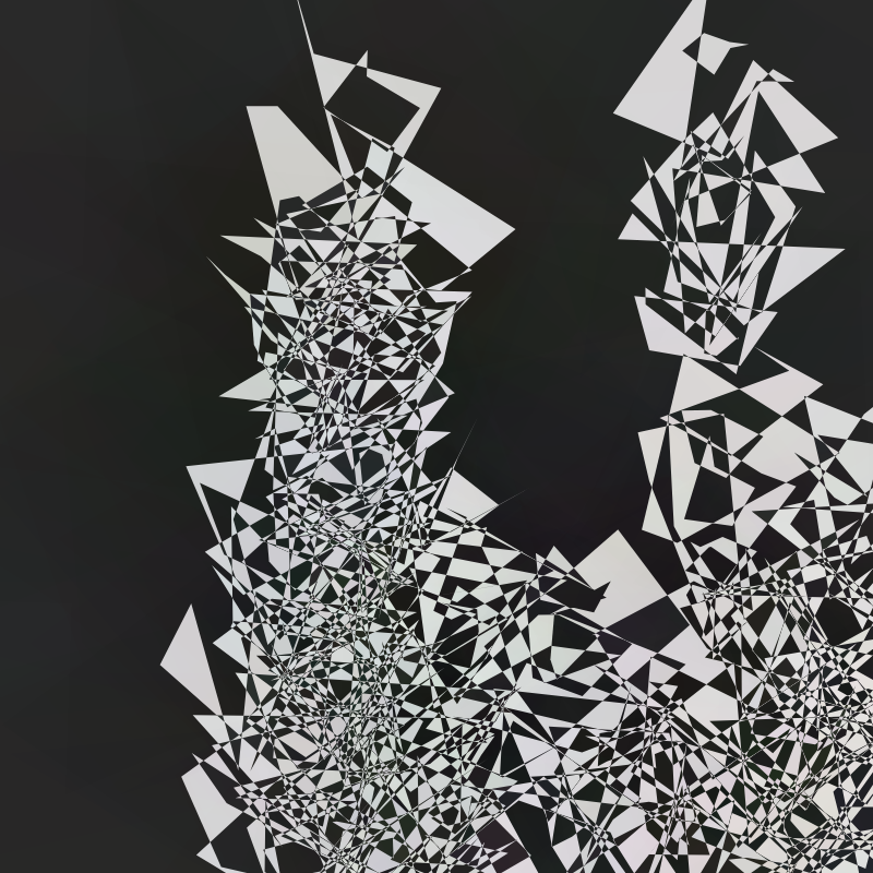 Vibrant Polygonal Array #8 static token preview