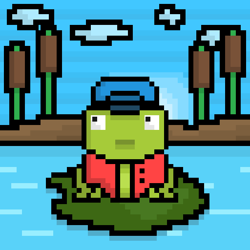 Pixel Frogs #16 static token preview