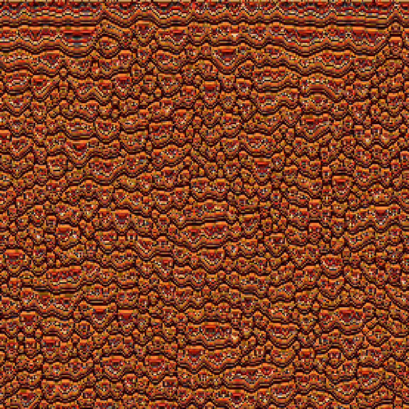 Descending Cellular Automata #3 static token preview